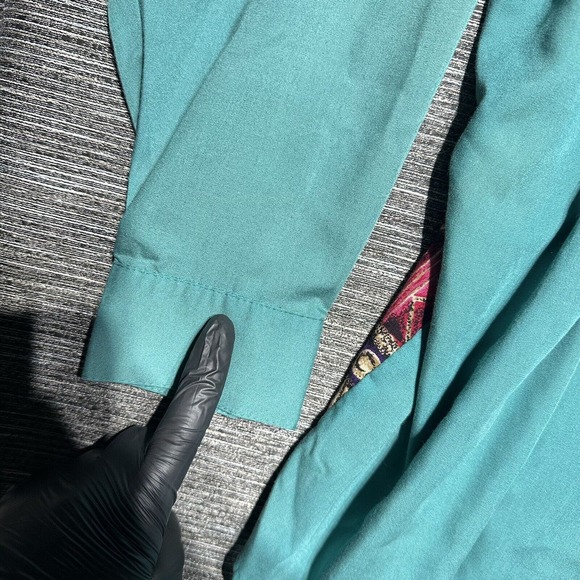 Vintage Bonnie Blair Women's Embroidered Light Button-Down Shirt Jacket Size L - Picture 14 of 16